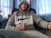 Edging my cock while having a smoke 7/16