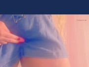 A short skirt and vibrator! 4/16