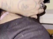 I give my friend a blowjob in the middle of a house party in public 9/16