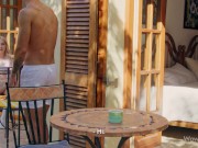 WOWGIRLS Super hot blonde girl Bella Spark seducing her hotel neighbor into a great fuck 2/16