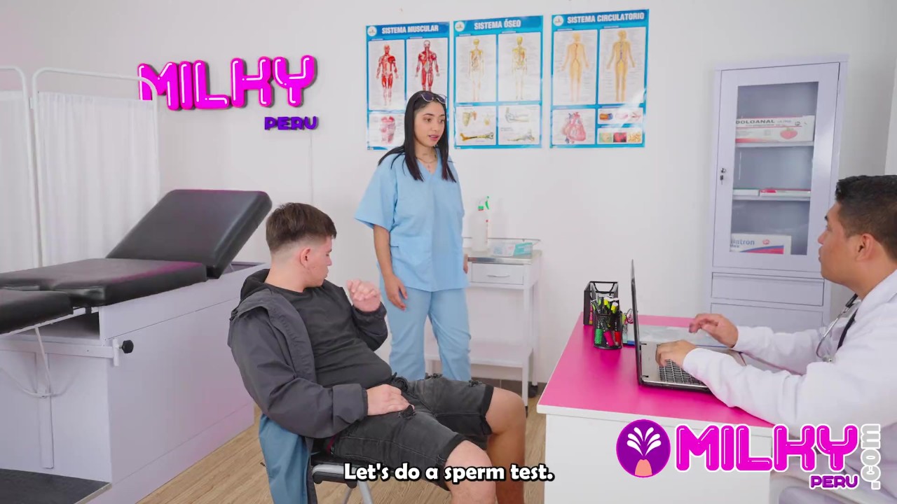 Patient Gabriel has little semen and nurse Nicki Power has miraculous big tits. - Vídeo de sexo gratis - RedTube