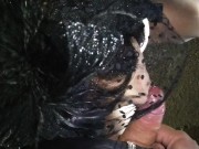 Big tits mother after funeral in sexi hot lingeri taking cum load from step son 15/16