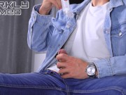 Such a small and tight pussy stretches on my hard dick making me moan and cumming 3/16