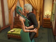 Astarion and Tav can't get enough of eachother - sims 4 - 3D animation - Baldure's gate III 8/16