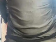 Vestido curto sem calcinha 1/16