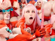 Zero Two. Squirting in the Franxx