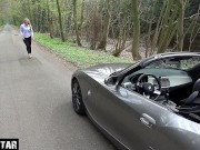 BLONDINE WIRD BEI AUTOKAUF GEFICKT UND BEKOMMT SPERMA 1/16