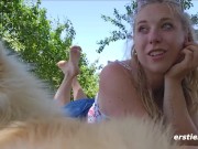 Ersties - Heiße Sommer-Squirting-Action mit der blonden Dina 11/16