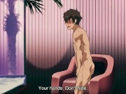 Cutie with Big Tits Lkes to Gt her Pussy Rubbed with Big Cocks and Receive Orgasms | Hentai 1/16