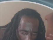 SUCKING ON BIG JUICEY TITS IS WHAT CHOCOLATE BREASTS GETS BEFORE MISSIONARY DICK!!!!!!!!!!! 15/16