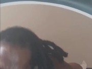 SUCKING ON BIG JUICEY TITS IS WHAT CHOCOLATE BREASTS GETS BEFORE MISSIONARY DICK!!!!!!!!!!! 4/16