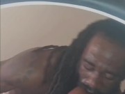 SUCKING ON BIG JUICEY TITS IS WHAT CHOCOLATE BREASTS GETS BEFORE MISSIONARY DICK!!!!!!!!!!! 5/16