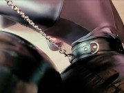 Bound Spandex Slave Ass Worship of Latex Mistress 16/16