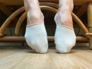 Toe Curling and Wiggling in Ped Socks clip Frieda Ann 1/16