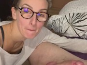 I love watching myself suck his cock 6/16