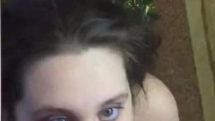 POV Thanksgiving Blowjob Cumshot On Tongue And Face 💦