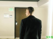 S3XUS Busty beauties Laney Grey and Suttin take turns sharing this big dick 1/16