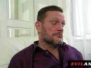 Cute British Blonde Roughly DP'd and Hard Anal Fucked 3/16