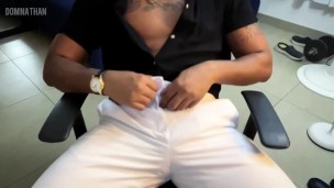 Verbal wank POV Bull nuts