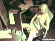 Hot Blonde Dildo Closeup 2/16