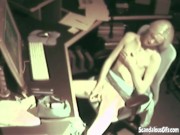 Hot Blonde Dildo Closeup 4/16