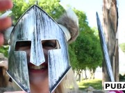 Nadia plays wtih her pussy 14/16