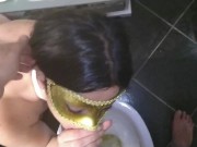 After she tried my step father's piss🙏I never wash my fat dick with water again! 14/16