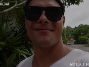 He offered the first slut on the street to suck a dick for good money.The bitch immediately agreed😈 1/16