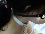 I can see that! A open mouth face is the best smiley face on a cunt! SPIDER GAG 7/16