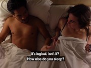 Stepniece got surprised! walk naked around the house 5/16