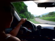 LEYLA SE FOLLA AL INSTRUCTOR DE CONDUCCIÓN Y LO GRABA CON SU TELÉFONO MÓVIL. 1/16