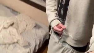 paid by subscriber, guy masturbates and cums on feet