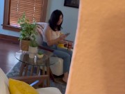 Prank war with Roommate ends with  girlfriend covered in cum 6/16