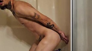 Dildo in the shower!