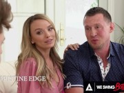 WE SWING BOTH WAYS - Stacked Pristine Edge & Her Husband Spice Up Their Sex Life With A Bisexual Guy 1/16