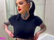 Hardcore Filthy Anal Slut Gets Ass Fucked While Her Head Gets Flushed In The Toilet. 2/16