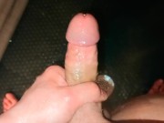 Shower handjob with 21yo BWC