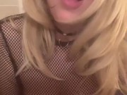 FILTHY MILF IN FISHNETS! WANTS BBC TO RUIN HER JUICY WET CUNT 💦💦💦 2/16