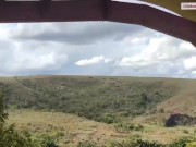 Sexo a três com pau enorme... ele goza em nossos peitos depois de foder por muito tempo 10/16