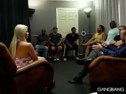 London Rose Gets Swarmed In Cock 1/16