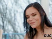 CUCK4K. Married couple decided to invite husbands best friend to make her big tits shaking 2/16