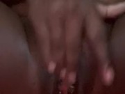 HORNY SCHOOLGIRL Playing With Her(Wide Open) Ebony Wet Pussy Gets a MASSIVE Shaking ORGASM!