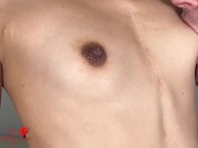 Enjoy Tiny Tits & Hard Nipples of a Beautiful, Innocent Asian 12/16