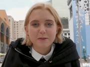 MY GF - Naughty Chloe Cherry Uses A Double Ended Dildo For Her Pussy And Ass To Seduce Ken , J. Jay 2/16