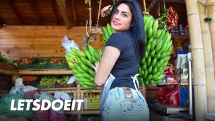 Devora Robles Oiled Up & Seduced Into Deep Gonzo Fuck - LATINA MILF