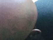 Eating my Filipino step sister pussy in the car like a pro (POV)