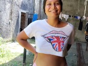 mi vecina deja la puerta abierta y le veo todo 5/16