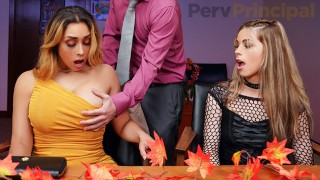Thanksgiving is Ruined by PervPrincipal Featuring Lilly Hall ...