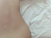 Sex after shower makes it hard to handle this dick and girl's orgasm comes too fast + cumsot 13/16