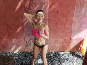 Sex after shower makes it hard to handle this dick and girl's orgasm comes too fast + cumsot 2/16